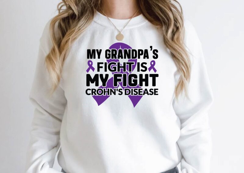 my grandpa’s fight is my fight crohn’s disease