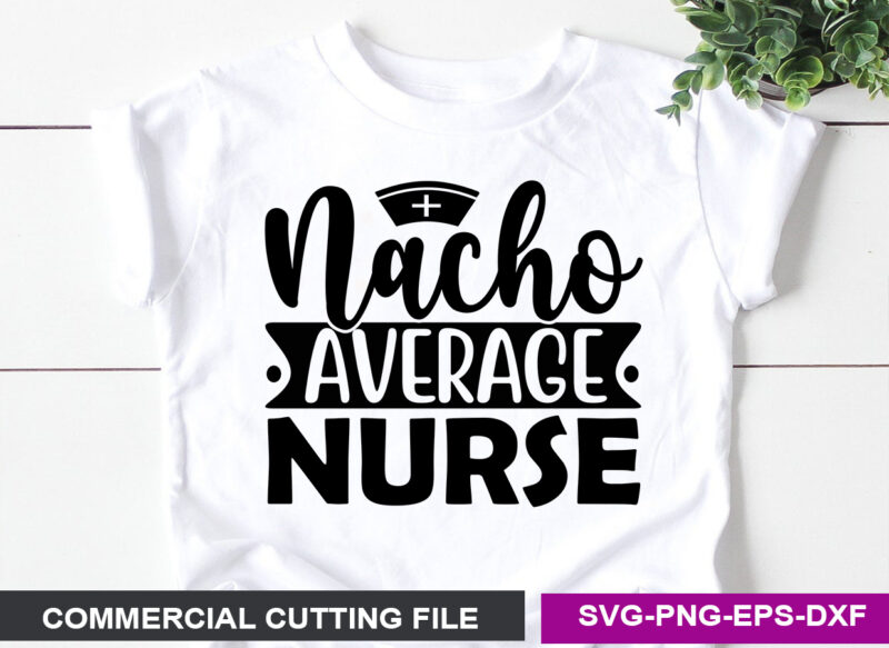 Nurse SVG T shirt Design Template