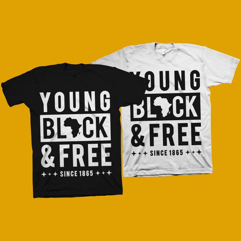 Young black and free t shirt design, Juneteenth svg, juneteenth png, Juneteenth free-ish 1865 shirt design, black history month t shirt design, black african american svg, queen svg, black queen
