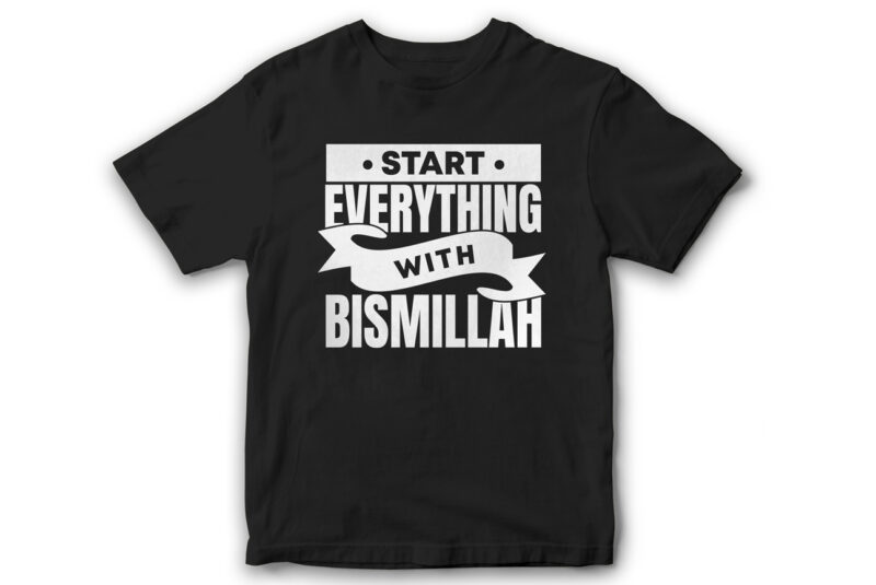 Muslim, Islamic T-Shirt Design Bundle, INSTANT DOWNLOAD, JUST DUA IT, CONNECT YOURSELF, Its sunnah, Keep smiling