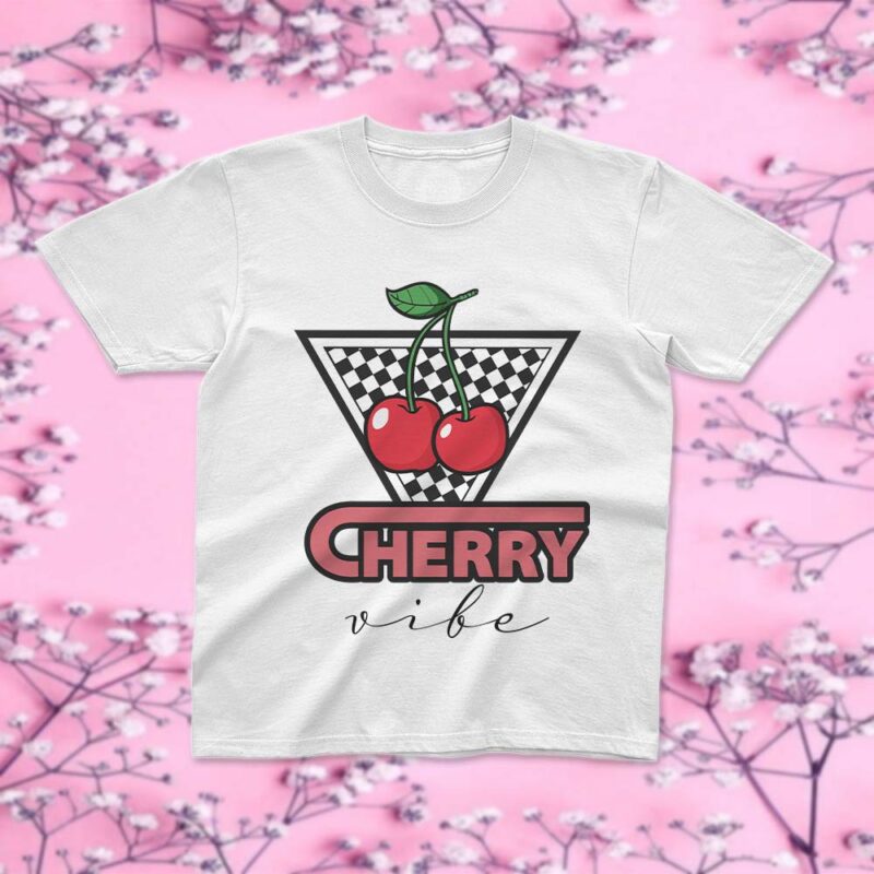 Cherry Vibe Chess Board SVG Cricut, Trending Tshirt Design