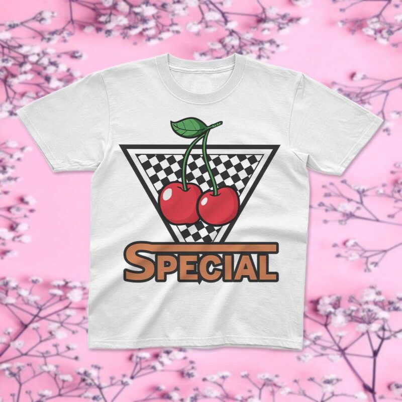 Special Cherry Chess Board SVG Clipart, Trending Tshirt Graphic Design