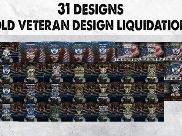 Old veteran design liquidation sale now !!!!!
