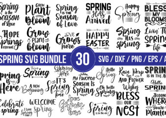 Spring SVG Bundle