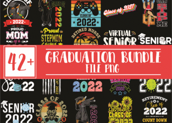 42+ Graduation PNG Bundle, High School, School Png, Class of 2022 PNG, Graduation, Sublimation Design, Png Designs, Digital Download, 1009653511