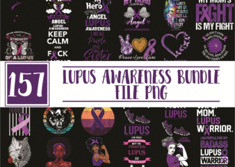 Bundle 157+ Lupus awareness png, Lupus Digital png, Warrio lupus awareness Png, In May We Wear Purple Sublimation Png, Digital Download 1010229867
