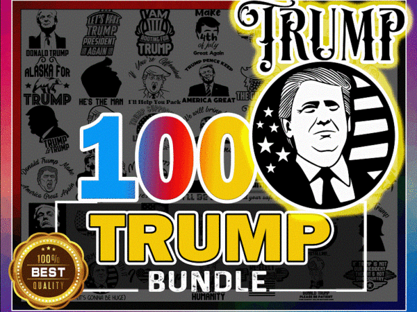 100 designs trump svg, donald trump png svg, maga svg, supporter trump png, make america great again svg, donald trump face vector, cut file 1010876032