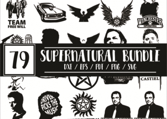 Bunde 79+ Supernatural svg, Supernatural svg png dxf, Supernatural svg cut fies, Supernatural Cipart, MusicArtStore Digital Download 1012451705