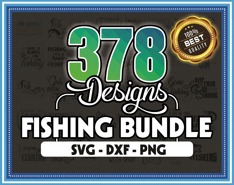 Bundle 378 Fishing Svg, Fisherman svg, Fishing Bundle Svg, Fishing Pole svg, Hook svg Cut Files For Cricut Silhouette, Digital Download 712805426