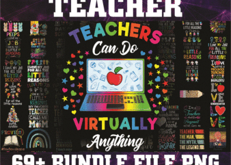 https://svgpackages.com 69+ Teacher PNG Bundle, 100 Days Of School PNG, Peace Love Art File, Dancer Teacher, Virtual Teacher, Black Teacher Matter, Love Teacher png 924515560