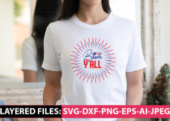 Boom Y’all vector t- shirt design