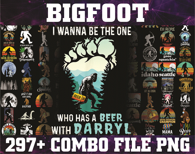 297+ Bigfoot PNG Bundle, Bigfoot PNG, Yeti PNG, Bigfoot Sayings, Mama Bear PNg, Bigfoot Sunset PNg, Believe in Bigfoot, Digital Submilation 929443169