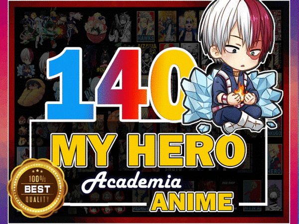 140 my hero academia anime bundle png, boku hero, anime heroes png, manga png, midoriyai zuku, todoroki shouto png, instant download 1000162297
