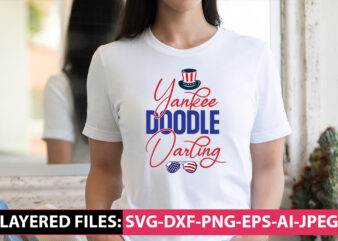 Yankee Doodle Darling vector t-shirt design