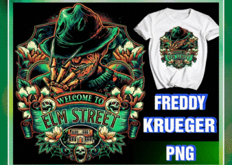 Freddy Krueger Png, A Nightmare On Elm Street Png, Horror Movie Png, Horror Character, PNG Printable, Instant Download, Digital Download 1043064987