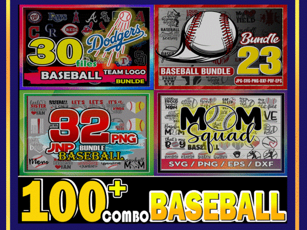 Combo 100+ baseball svg bundle, baseball team logo, baseball mom svg, baseball fan svg, baseball shirt, baseball love svg, digital download cb707852096 t shirt vector file