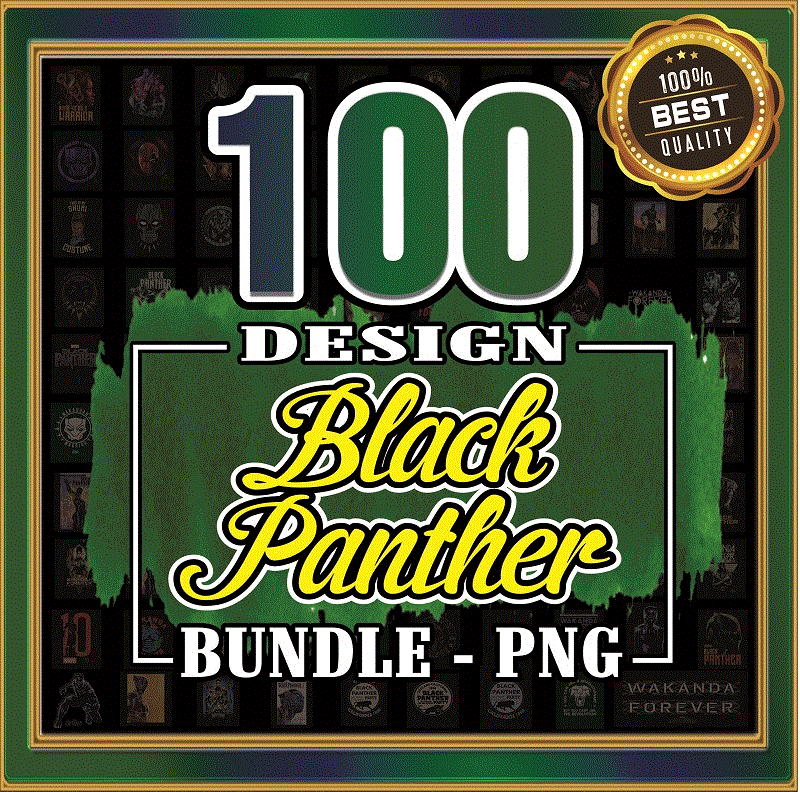 100 Designs Black Panther Png Bundle, T’Challa Face, Wakanda, Black Panther Iron On Transfer, Black Panther Digital, Sublimation 949959645