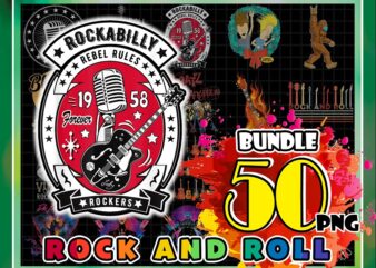 https://svgpackages.com Bundle 50 Designs Rock and Roll PNG, Rock Band Png, Rock Png, Rock N Roll png, Rock star png, Rock On Png, Black rock PNG, Digital Download 911339476