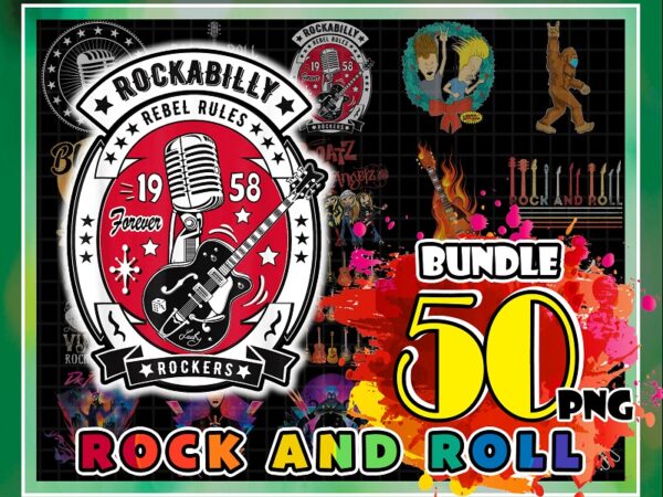 Https://svgpackages.com bundle 50 designs rock and roll png, rock band png, rock png, rock n roll png, rock star png, rock on png, black rock png, digital download 911339476