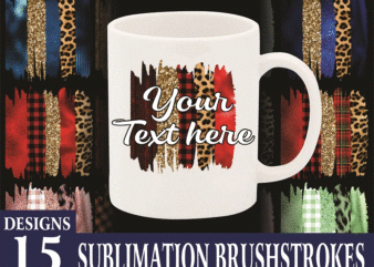 https://svgpackages.com 15 Designs Sublimate Brushstroke PNG Bundle, Sublimation designs downloads, Brushstrokes sublimation designs bundle, Instant Download 966550229