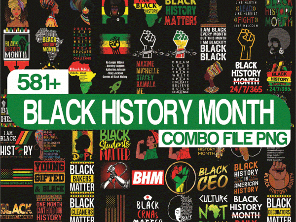 Combo 550+ png bundle, black history month png, black pride png, african american png, afro women png, sublimation black history, digital download cb1007303136 t shirt vector file