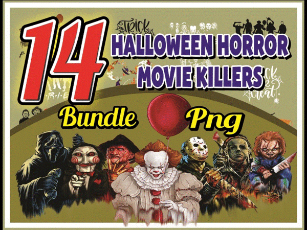 14 halloween horror movie killers, scary friends png, horror characters friends png, horror friends png, halloween friend png 866826266