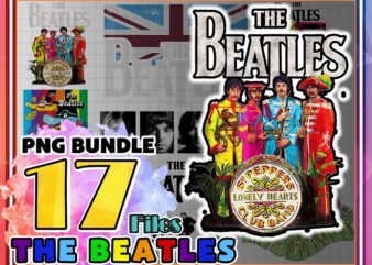https://svgpackages.com Bundle 17 Deisngs The Beatles Png, The Beatles PNG, John Lennon, Paul McCartney, George Harrison, Ringo Starr, Sublimation, Digital Download 920192416