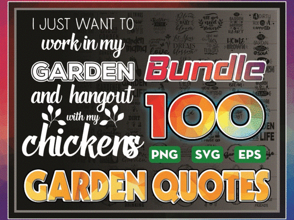 Https://svgpackages.com bundle 100 garden svg, plant sayings svg, gardening svg, garden svg design, garden svg flowers, garden svg shirt, digital downloads 981663306