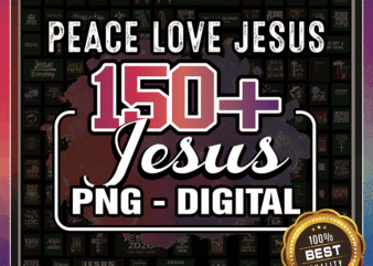 https://svgpackages.com 150+ Peace love Jesus Png Bundle, Jesus Png, Jesus Sublimation PNG, Peace love Jesus Leopard Digital Png, Cross Digital, Digital Download 982503427