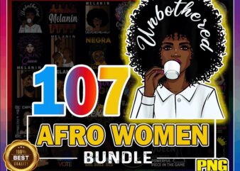 https://svgpackages.com 107 Afro Women Png Bundle, Afro Girl png, Black Women Strong png, Black Queen Bundle, Black Girl, Black Queen Png, Digital Download 931305538 graphic t shirt