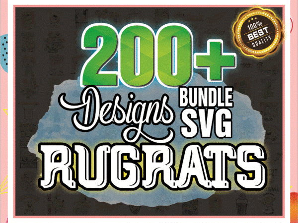 Https://svgpackages.com bundle 200+ rugrats png, rugrats bundle, rugrats friends, tommy chuckie finster, nickelodeon, tumbler, decal, sublimation, digital download 985404010 graphic t shirt