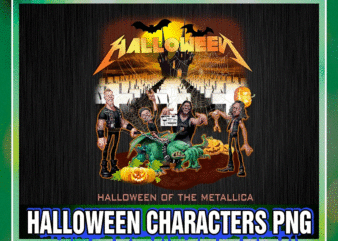 Halloween Characters PNG, Horror Movies, Happy Halloween, Sublimated Printing, Png Printable, Digital Print Design. Instant Download 1037826830