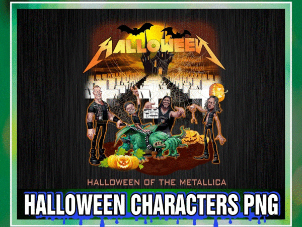 Halloween characters png, horror movies, happy halloween, sublimated printing, png printable, digital print design. instant download 1037826830