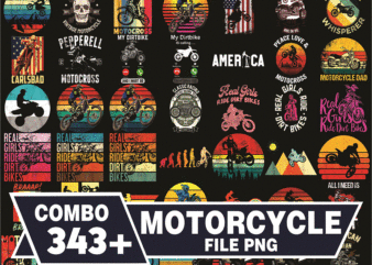 https://svgpackages.com Bundle Motorcycle Png, Motorcycle Life Skull Png, Dirt Bike Motocross Motorcycle Vintage, Vintage Biker Motorcycle Png, Love Motorcycle Png 988140668 graphic t shirt
