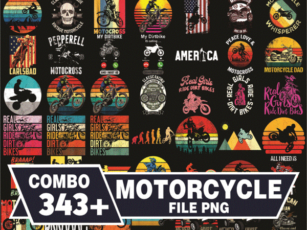 Https://svgpackages.com bundle motorcycle png, motorcycle life skull png, dirt bike motocross motorcycle vintage, vintage biker motorcycle png, love motorcycle png 988140668 graphic t shirt