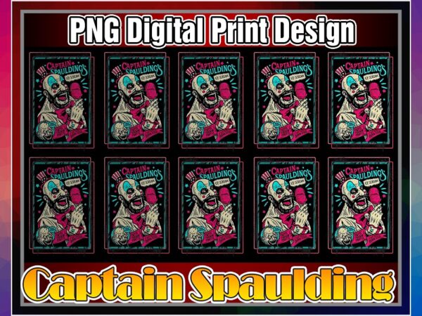 Captain spaulding, horror halloween png, printable captain spaulding t-shirt, digital design sublimation, png digital print design 1038316218 Captain spaulding, horror halloween png, printable captain spaulding t-shirt, digital design sublimation, png digital print design 1038316218