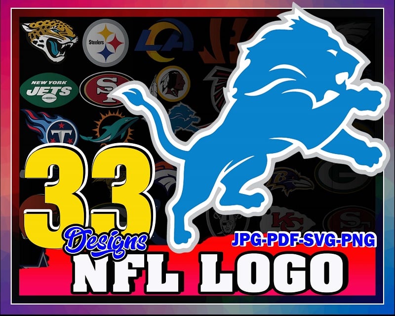 Bundle 33 Designs NFL logo svg, NFL Svg, NFL Team Svg, Nfl football svg, Cut file Vector, Icon Svg, Jpg, Cricut Design, Digital Download 992007949