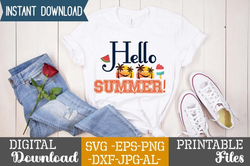 Hello Summer! ,summer design, summer marketing, summer, summer svg, summer pool party, hello summer svg, popsicle svg, summer svg free, summer design 2021, free summer svg, beach sayings svg, summer