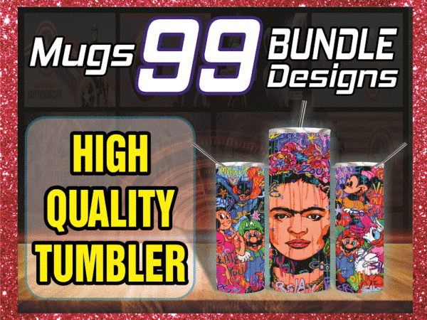 99 artistic & multi style designs , 20oz skinny straight, template for sublimation, digital download, tumbler digital, digital file 1014591399