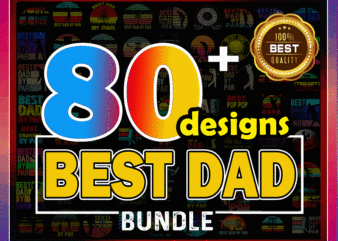 Combo 80+ Best Dad By Par PNG File For Sublimation, Vintage Design Best Dad By Par, PNG File Father’s Day, Vintage Best Dad, Digital 999469789