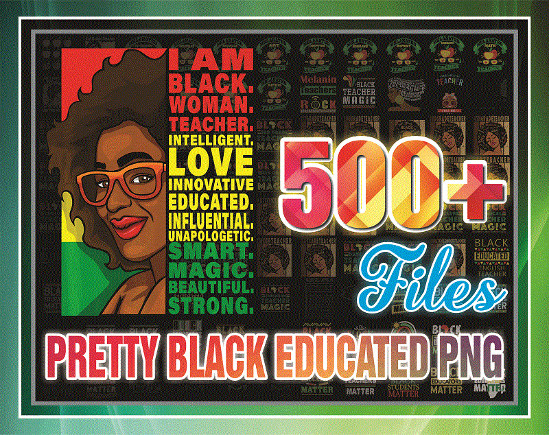 500+ Files Pretty Black Educated Png, Black And Educated Png, Pretty Girl, Black And Educated, Black Beauty, HBCU Png, Instant download 1000567961