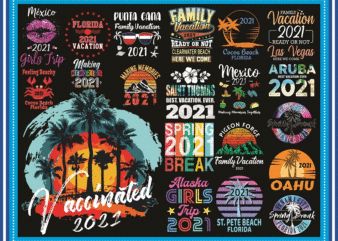 Vacation Png Bundle, Family Vacation, Family Summer Vacation, Spring Break Png, Beach Vacation Png, Quarantine Vacation Png, Vintage Beach 1000379633