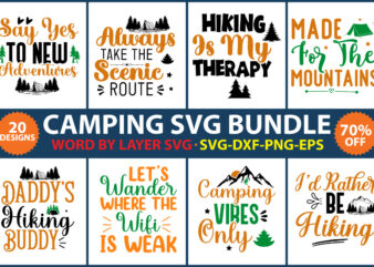 Camping Svg Bundle, Camp Life Svg, Campfire Svg, Png, Silhouette, Cricut, Cameo, Digital, Vacation Svg, Camping Shirt Design mountain svg,Camping Svg Bundle, Camp Life Svg, Campfire Svg, Dxf Eps Png,