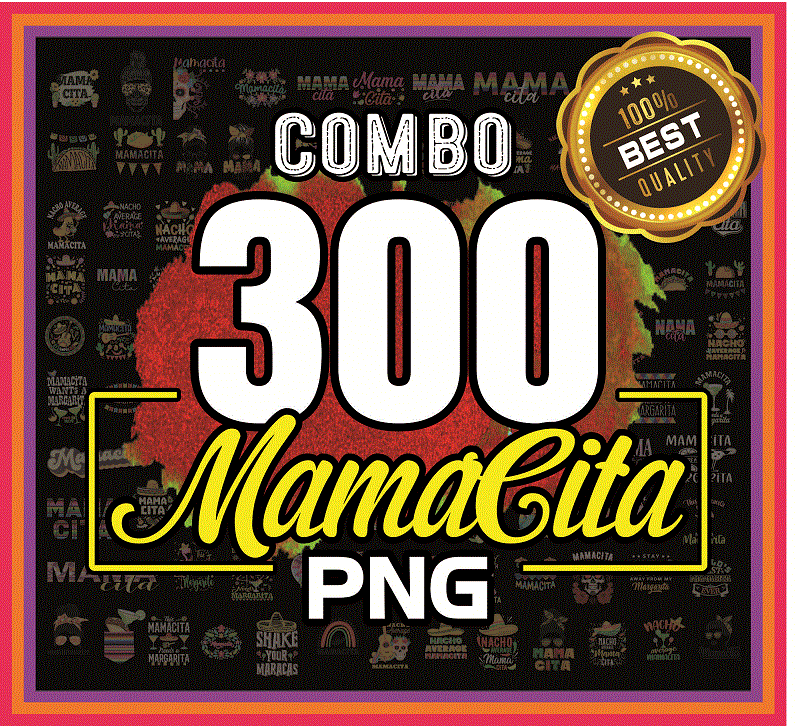 Combo 300 Mama Cita, Serape PNG, Mamacita PNG, Mexican Cinco De Mayo, Day Mama Cita Leopard Sublimation, Mama Quote Png, Digital Download 1003736138