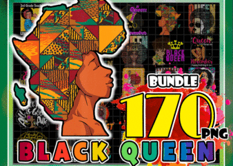 https://svgpackages.com 170 Designs Black Queen Png, Black Girl Magic, Black Melanin, Black Nurse Magic, Afro Woman Clipart, Birthday, Afro Lady, Digital Download 1006637347