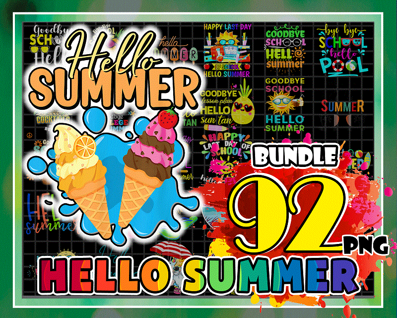 Bundle 92 Designs Hello summer PNG, Summer Vibes, Beach, Gnome summer, funny summer, Sublimation, Summer Vacation, Digital download 1006797175