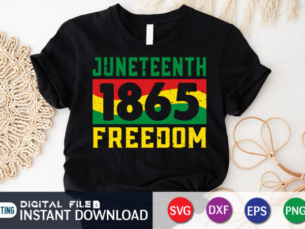 Juneteenth 1865 freedom day svg shirt, reedom day flag shirt, juneteenth shirt, free-ish since 1865 svg, black lives matter shirt vector clipart