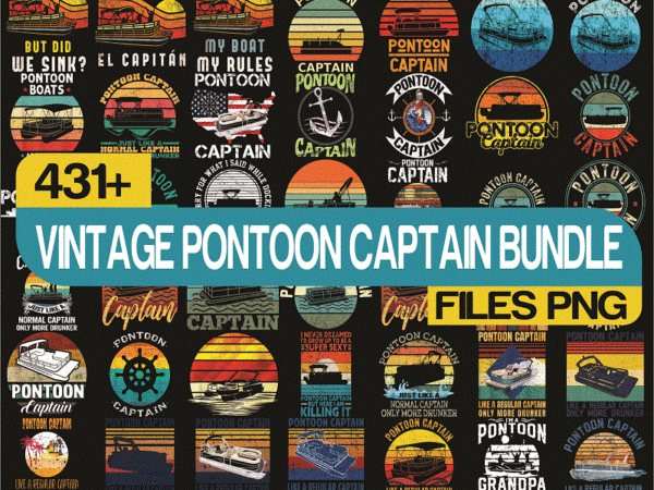 Https://svgpackages.com 440 designs vintage pontoon captain png bundle, pontoon grandpa png, retro kayak png, retro rowing crew boat, sublimation, digital download 1007188101