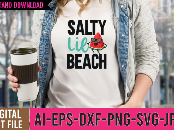 Salty lil beach tshirt design , salty lil beach svg design , beach svg quotes ,hello sweet summer svg design , hello sweet summer tshirt design , summer tshirt design