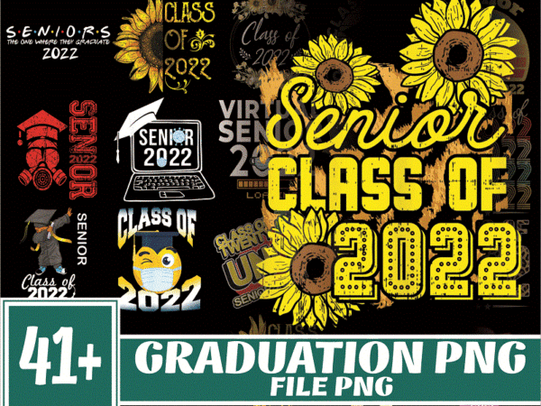 Https://svgpackages.com 41+ graduation png bundle, high school, school png, class of 2022 png, graduation, sublimation design, png designs, digital download, 1009653511